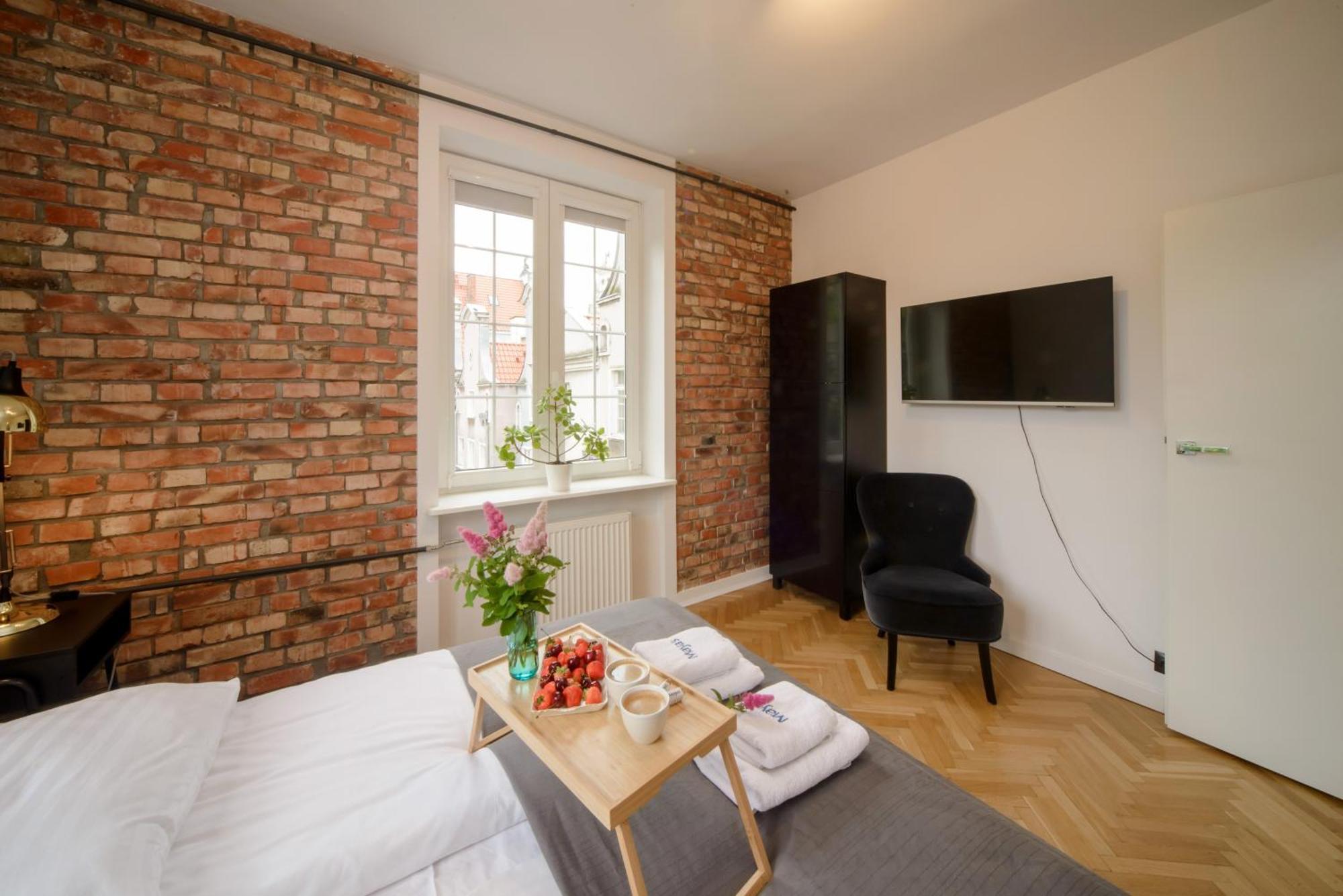 Maya'S Flats & Resorts 63 - 3 Rooms Apartment On Chlebnicka Street Old Town Gdansk Bagian luar foto